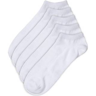 Pierre Robert 5-pak Low Cut Socks - White - Str 41/45 * Kampagne *