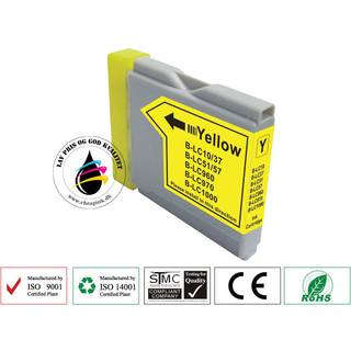Brother LC1000Y/970Y (kompatibel) gul 36ml