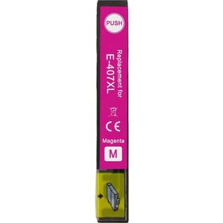 Epson 407XL magenta blækpatron Kompatibel C13T07U340 - 27ml