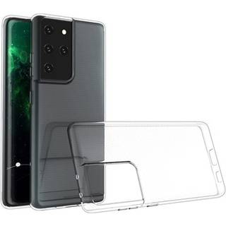 Skridsikkert Samsung Galaxy S21 Ultra 5G TPU Cover - Gennemsigtig