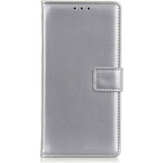 Xiaomi 13 Lite Blødt Læder Flip Cover m. Pung - Sølv