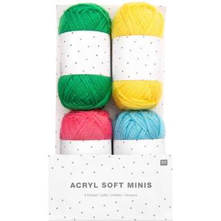 Acryl Soft Minis bunt - Mehrfarbig
