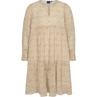 Sofie Schnoor Girls Kjole Izma Yellow Flower - Str. 4y 104cm