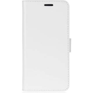 Motorola Moto E6 Plus Crazy Horse Læder Cover m. Pung Hvid