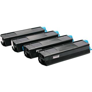 Kompatibelt sæt 4x toner til Oki C5650 C5650DN C5650N C5750 C5750DN C5750N C 5650 C 5650DN C 5650N C
