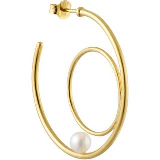 Peal Drop Circle Hoop