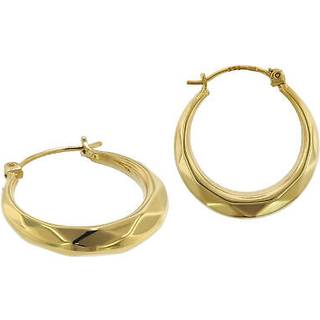 trendor 75792 Damen Ohrringe 333 Gold 8 Karat Creolen 20 mm