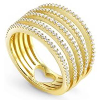 Nomination Lovelight Gold Heart Ring Size 56 - Ring Size 56