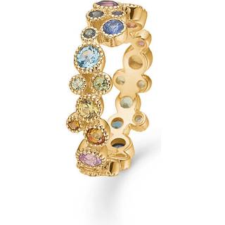 Mads Z Ring - Luxury Rainbow ring med farvede sten-1544062