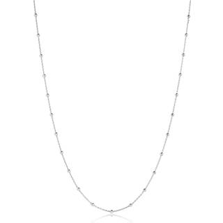 Sif Jakobs sølv halskæde, Cavalier 42 cm