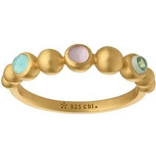 byBiehl Ring - Pebbles band ring, forgyldt sølv - 5-3802A-GP