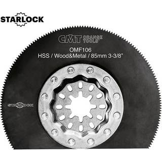 CMT Starlock Ø85mm HSS Træ-Metal - OMF106-X5