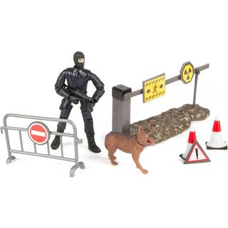 S.W.A.T. Action Figur og Motorcykel 1:18