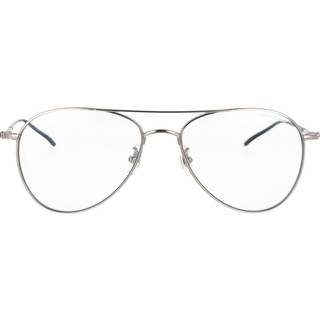 Montblanc MB0128S 009 58 Briller Mænd Silver - Shiny Silver - 58mm