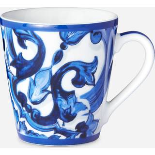 Dolce&Gabbana Casa Tea And Coffee - 'Blu Mediterraneo' mug in Multicolor 100%PORCELAIN