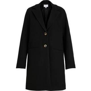 Vila - Vipoko L/s Coat - Damejakker - Black - 38