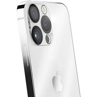 iPhone 13 Pro QDOS OptiGuard Kameralinse Beskyttelsesglas - Gennemsigtig / Sort Kant