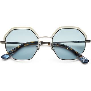 Etnia Barcelona Josette Sun WHSL 50 Solbriller Kvinder Hvid - White Silver - 50mm