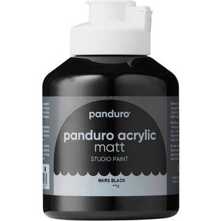 Panduro Acrylic akrylfarve, matt 500 ml – Mars black