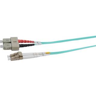 Prokord Fiber Om3 Lc-sc 50/125 Duplex Mm 1.0m 1m. Lc Sc Om3