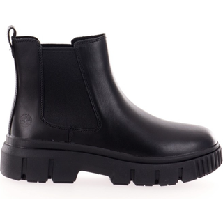 Greyfield Chelseastøvler, Black Leather, 37