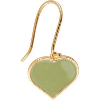 Big Heart Enamel Ear hanger 1 pcs 15mm