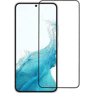 Samsung Galaxy S23 Hærdet Glas - Full-Fit - Skærmbeskyttelse - Gennemsigtig / Sort Kant