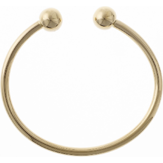 Lund Copenhagen armring 14 karat guld med 10 mm kugler