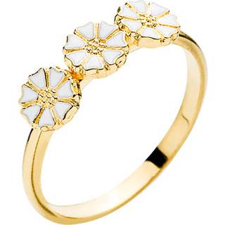 Lund Copenhagen - Marguerit ring med 3 blomster - 907050-3-m