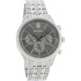 Bulova 96A209 Grå/Stål Ø42 mm