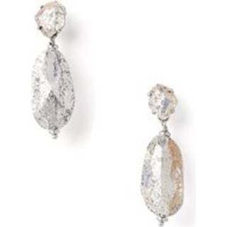 Kate Spade New York Silver Crystal Rock Drop Earrings - Silver