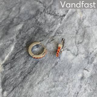 ANNEBRAUNER Creole Line Orange Øreringe