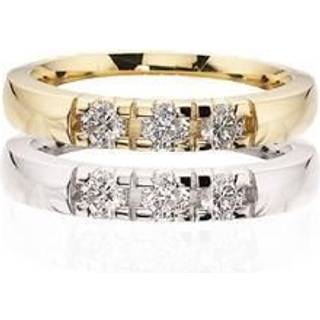 Scrouples - Grace Alliancering i 14kt hvidguld m. i alt 0,33ct. diamanter