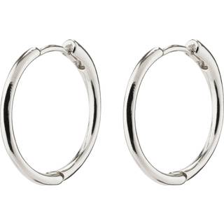Pilgrim EANNA medium hoops sølvbelagt