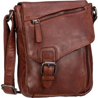 Umhängetasche Leder 20x23cm Vintage Washed 2918-24 | Greenburry.de