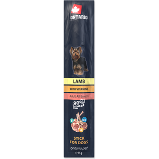 ONTARIO Stick for dogs lamb 15g