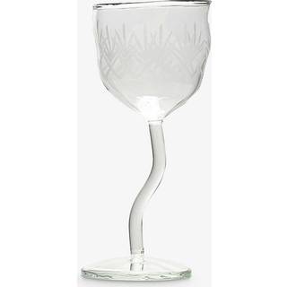 Seletti Glassware - 'Classic on Acid, Tree' wine glass in TRANSPARENT GLASS