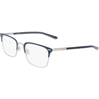 Calvin Klein Mand CK21302 422 Optiske stel Metal Blå Firkantet