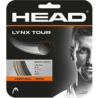 Hoved Lynx Tour Tennis Racket String 40 'Set - 17 gauge monofilament racquet streng