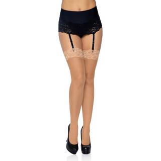 Sheer Thigh Highs Nude