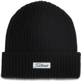 Titleist Charleston Cuff Knit Herre Hue - Black/White - Str. Onesize