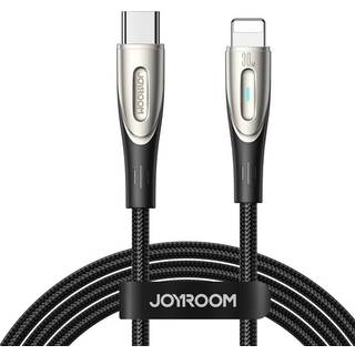Joyroom USB-C til Lightning-kabel Hurtigopladning 30W, 1,2m - Sort