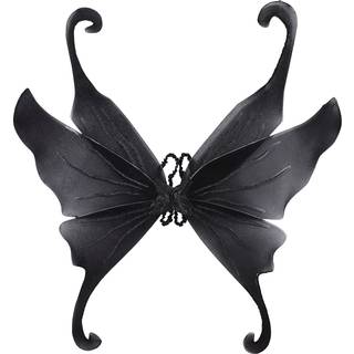 Schmetterling Flügel schwarz
