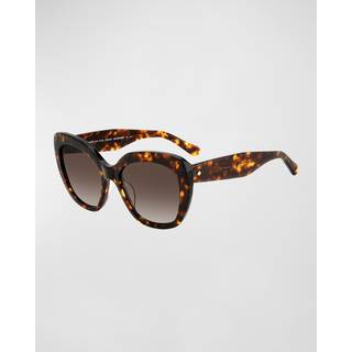 Kate Spade Winslet/G/S Asian Fit 086/HA 55 Solbriller Kvinder Tortoiseshell - Dark Tortoise - 55mm