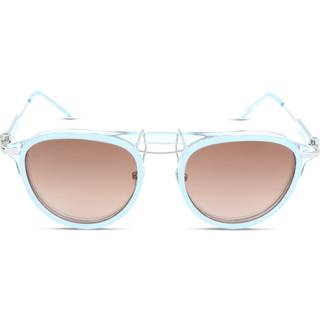 Calvin Klein CKNYC1884S 451 51 Solbriller Kvinder Blue - Crystal Light Blue - 51mm