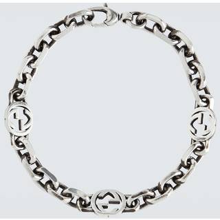 Gucci Silver Interlocking G bracelet - silver - CM 18