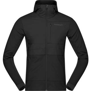Norrøna Men's Falketind Alpha90 Insulated Zip Hood Caviar, L