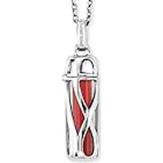 Engelsrufer Halskette - Powerful Stone - ERN-HEAL-RJ-S - rot
