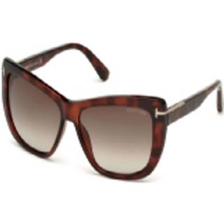 Tom Ford FT0434 LINDSAY 52K 58 Solbriller Kvinder Tortoiseshell - Tortoiseshell - 58mm
