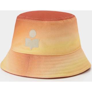 Isabel Marant Haley denim bucket hat - orange - M